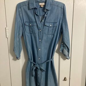 Denim dress